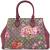 Gucci GG Supreme Monogram Blooms Top Handle Medium Dry Rose 453704