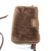 Balenciaga Soft Beige Shearling Lamb Fur Leather Handbag 452460