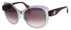 Balenciaga Translucent Grey Havana/Brown Gradient Sunglasses BA0002