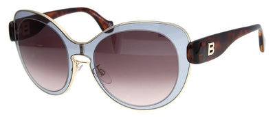 Balenciaga Translucent Grey Havana/Brown Gradient Sunglasses BA0002