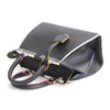 Fendi Bag 2Jours Calf Leather Lamb Black Iris Palladium Hardware Bag 8BH333-5C3