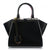 Fendi Bag 2Jours Calf Leather Lamb Black Iris Palladium Hardware Bag 8BH333-5C3