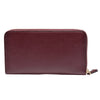 Fendi By The Way Burgundy Leather Full Zip Wallet Large 8M0299-F0KZU