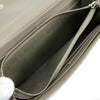 Fendi By The Way Long Continental Flap Checkbook Coal Grey Calf Leather Wallet 8M0251