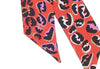 Fendi Logo Print Splash Bright Red Women's Wrappy Scarf FXT011