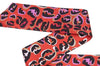 Fendi Logo Print Splash Bright Red Women's Wrappy Scarf FXT011