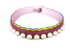 Fendi Strap You Pearl Embellished Black Cherry Lemon 8AV077