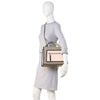 Fendi Shopping Bag Runaway Calf Dove Soap Pearl Gray Beige Two Toned Tote Handbag 8BH344