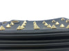 Fendi Women's Black Leather Gold Studded Triplette Multi Clutch Handbag 8BS001