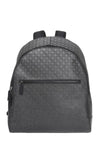 Ferragamo Unisex Black Degrade Large Leather Canvas Backpack 240195