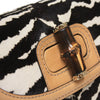 Gucci Bamboo Top Handle Peggy Pony Hair Handbag 254884