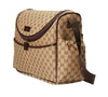 Gucci Original GG Canvas Diaper Baby Mama Bag w Changing Mat 123326