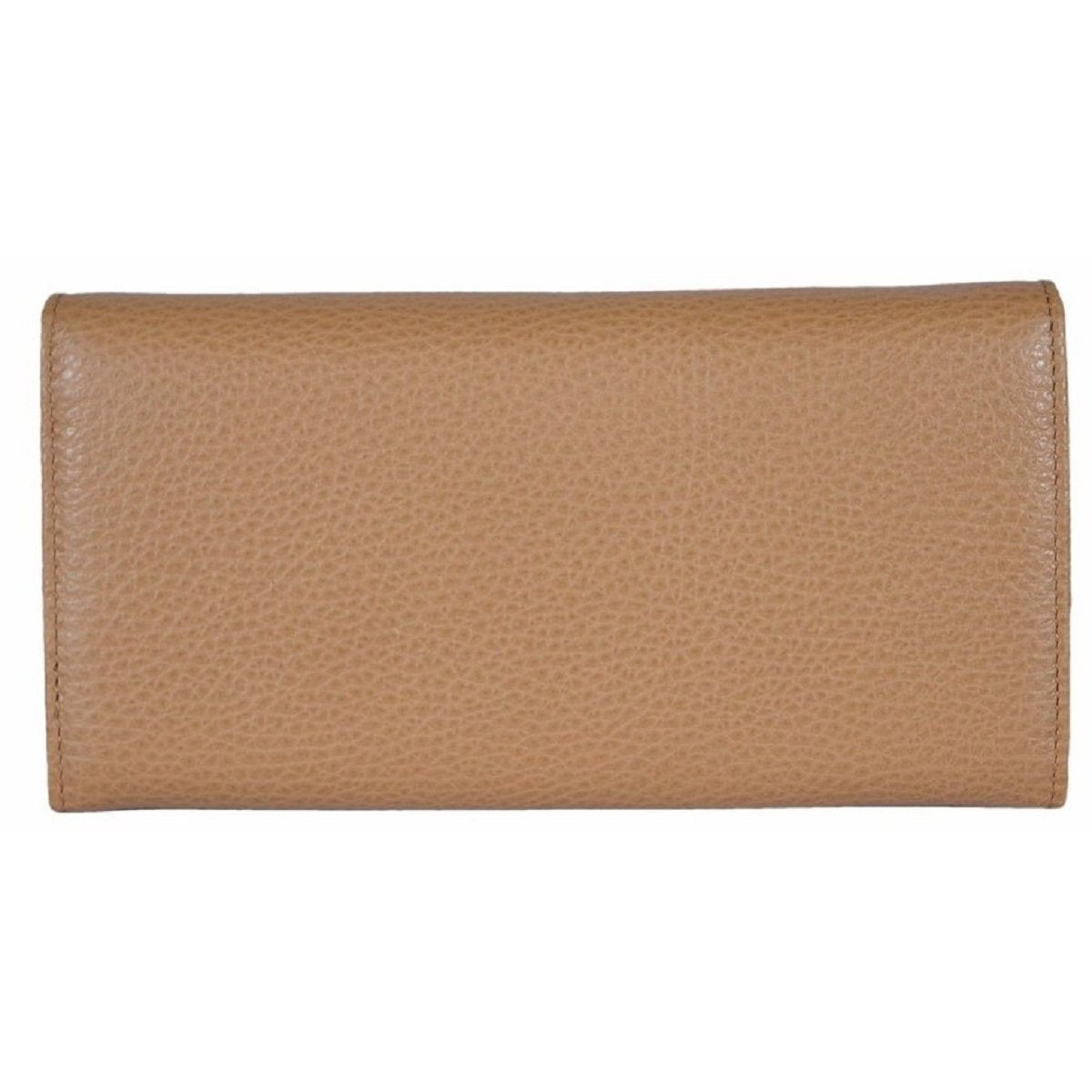 Gucci Women's Beige Medium Leather Continental Flap Wallet 346058