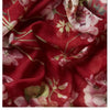 Gucci Blooms Womens Floral Cashmere Red Geranea Scarf Wrap 406227