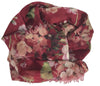 Gucci Blooms Womens Floral Cashmere Red Geranea Scarf Wrap 406227