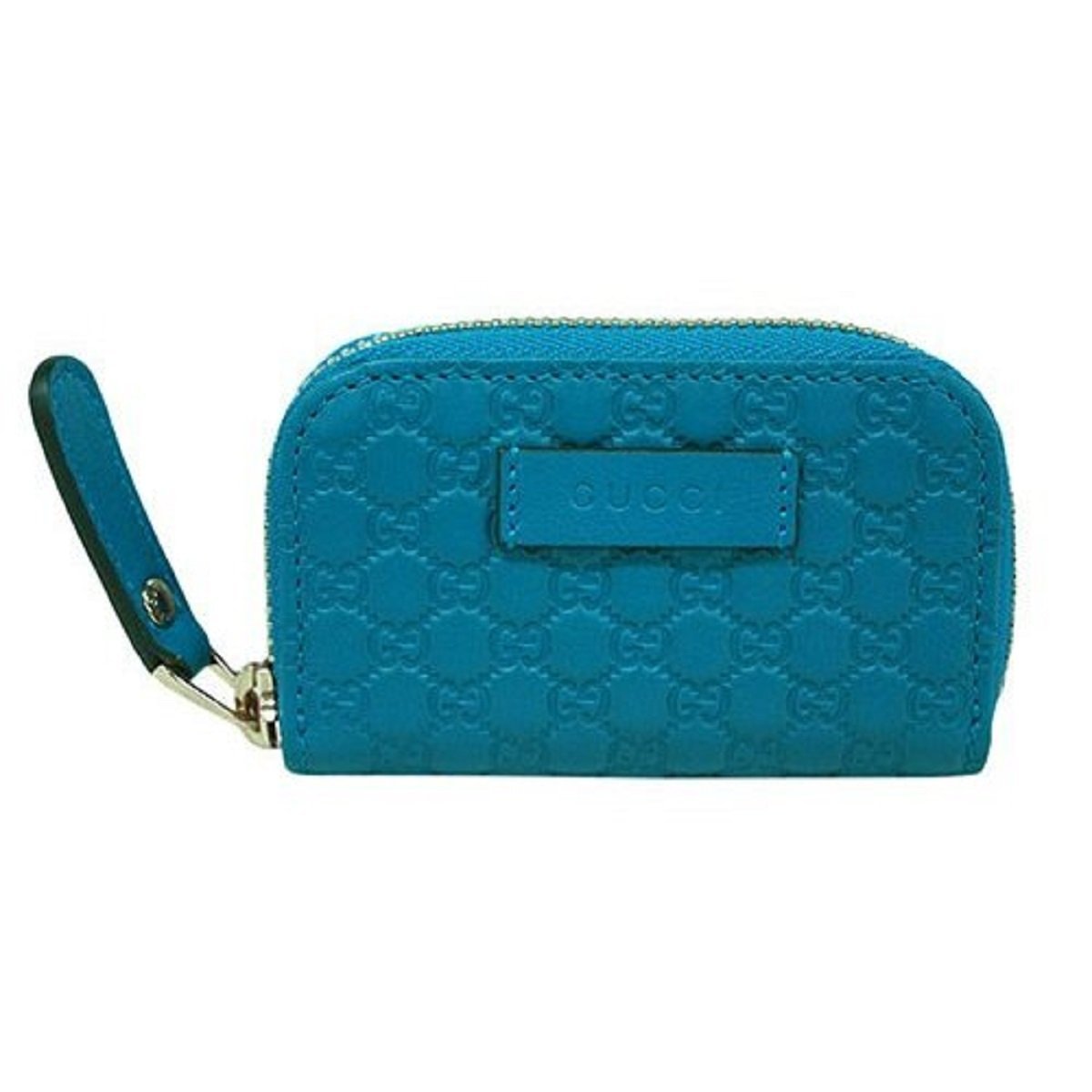 Gucci Card Case Microguccissima Soft Margaux Deep Cobalt Coin Purse 544249