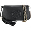 Gucci Disco Soho Women's GG Black Chain Cross Body Handbag 536224