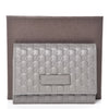 Gucci Embossed Microguccissima Loess Grey Soft Leather Cardholder Flap 544030