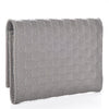 Gucci Embossed Microguccissima Loess Grey Soft Leather Cardholder Flap 544030