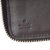 Gucci Guccissima GG Cocoa Brown Calf Leather Long Zipper Wallet 233194