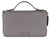 Gucci Large Gray Microguccissima GG Logo Double Zipper Travel Case 544250