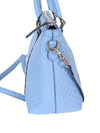 Gucci Leather Micro GG Sky Blue Convertible Purse Handbag 449656