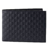 Gucci Men's Black Microguccissima GG Logo Leather Bifold Wallet 292534