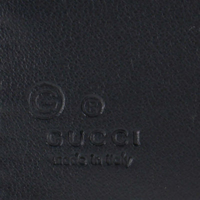 Gucci Men's Black Microguccissima GG Logo Leather Bifold Wallet 292534