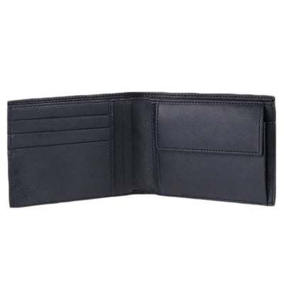 Gucci Men's Black Microguccissima GG Logo Leather Bifold Wallet 292534