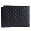 Gucci Men's Black Microguccissima GG Logo Leather Bifold Wallet 292534