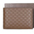 Gucci Men's Acero Brown GG Microguccissima Leather Trifold Wallet 217044