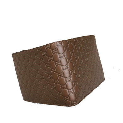 Gucci Men's Acero Brown GG Microguccissima Leather Trifold Wallet 217044