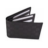 Gucci Men's Black GG Canvas w/ Removable ID Bi-fold Wallet 333042