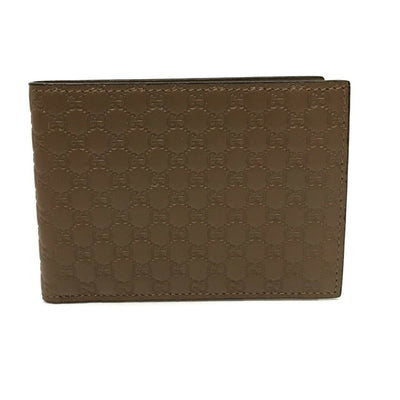 Gucci Men's Brown Microguccissima Leather Bifold Wallet Coin Pocket 367287