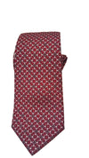 Gucci Men's Classic Burgundy Red Twill Necktie Luxury Tie 408867