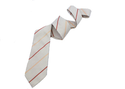 Gucci Men's Classic Henning Striped Beige Necktie for Men 367506