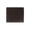 Gucci Men's Dark Brown Pebbled Leather Trifold Wallet Gucci Embossed 333042