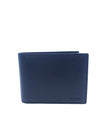 Gucci Men's Navy Blue Pebbled Leather Trifold Wallet Gucci Embossed 333042