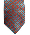 Gucci Men's Red and Blue Twill Patterned Necktie 408867