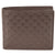 Gucci Mens Acero Brown GG Microguccissima Embossed Leather Bifold Wallet 260987