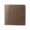 Gucci Mens Brown Microguccissima GG Embossed Leather Bifold Wallet 150413