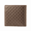 Gucci Mens Brown Microguccissima GG Embossed Leather Bifold Wallet 150413