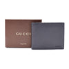 Gucci Mens Black Nero Dollar Calf Pebbled Leather Bifold Wallet 260987 CAO0N