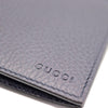 Gucci Mens Black Nero Dollar Calf Pebbled Leather Bifold Wallet 260987 CAO0N