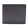 Gucci Mens Black Nero Dollar Calf Pebbled Leather Bifold Wallet 260987 CAO0N