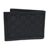 Gucci Mens Black Nylon GG Bifold Wallet 292534