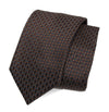 Gucci Mens Interlocking Gg Woven 100% Silk Tie, Brown 349391