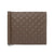 Gucci Mens Womens Microguccissima GG Acero Brown Soft Leather Money Clip Card Case 544478