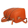 Gucci Microguccissima Orange Leather Dome Boston Bag 449646