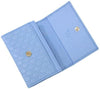 Gucci MicroGuccissima Soft Margaux Mineral Blue Card Case 544030